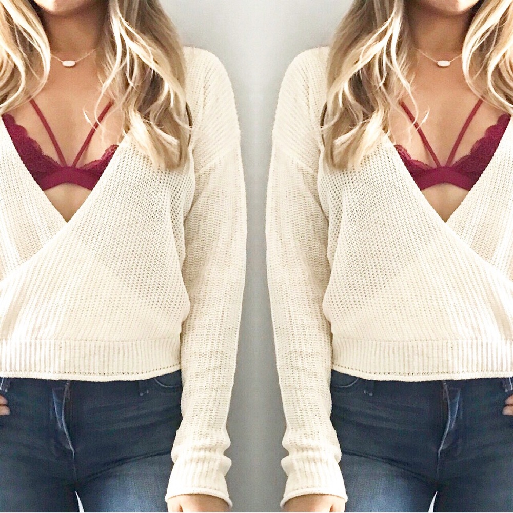 Crossover Sweater